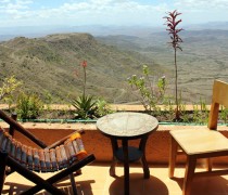 Looking out over the views of Lalibela, Hotel Maribela is high in the mountains surrounding Lalibela. Maribela, meaning honey-eater in Amharic, was a name given to King Lalibela, who oversaw the building of Lalibela and of many of its churches. According to fable, bees surrounded
